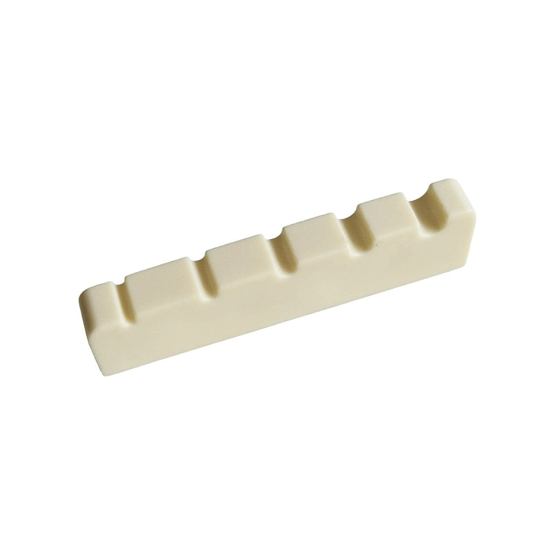 Cejilla superior para bajo eléctrico de 5 cuerdas marca Alice, material plástico ABS