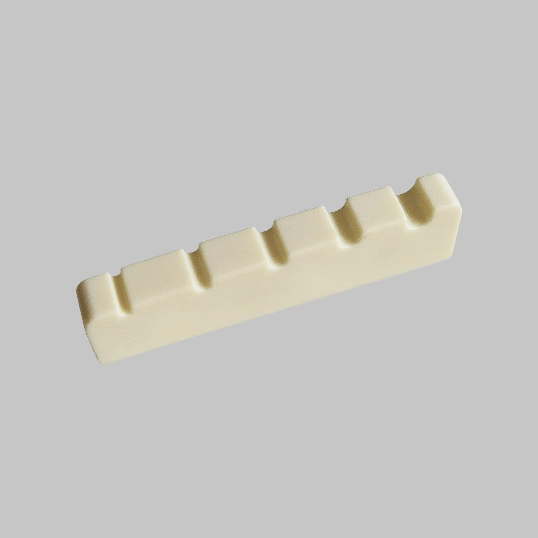 Cejilla superior para bajo eléctrico de 5 cuerdas marca Alice, material plástico ABS