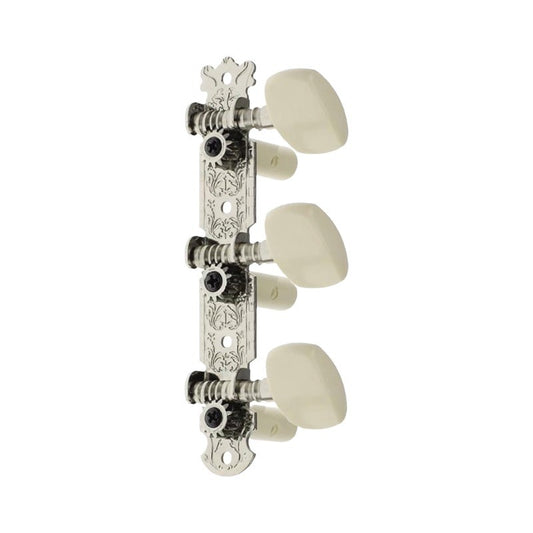 Clavijas para guitarra clásica y requinto marca Alice, color marfil