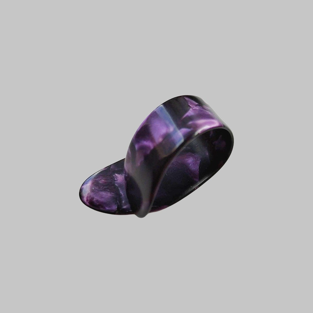 Uñeta o púa de dedo marca Alice, material celuloide, (7 colores)