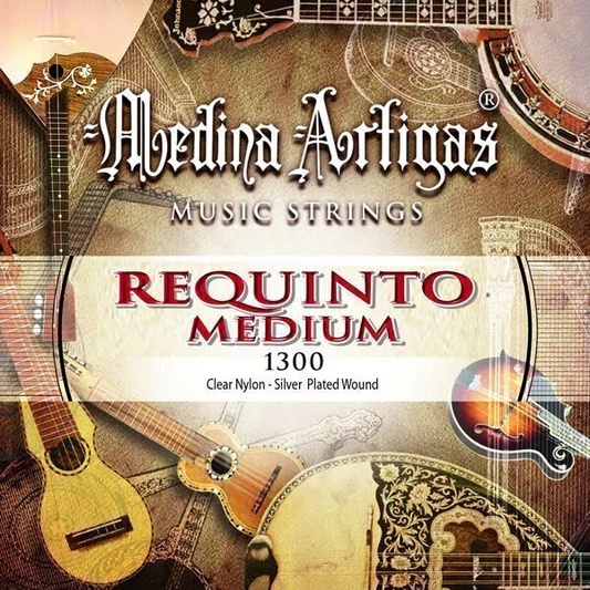 Cuerdas para requinto marca Medina Artigas, tensión media