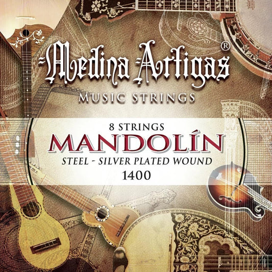 Cuerdas para mandolina marca Medina Artigas