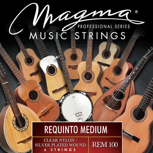 Cuerdas para requinto marca Magma, tensión media