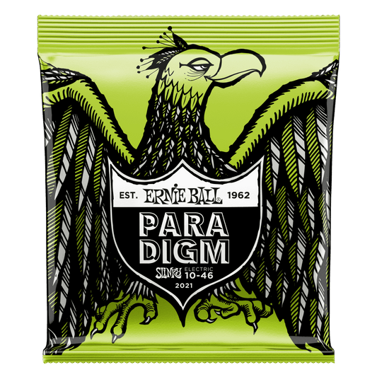 Cuerdas para guitarra eléctrica marca Ernie Ball, calibre 10-46