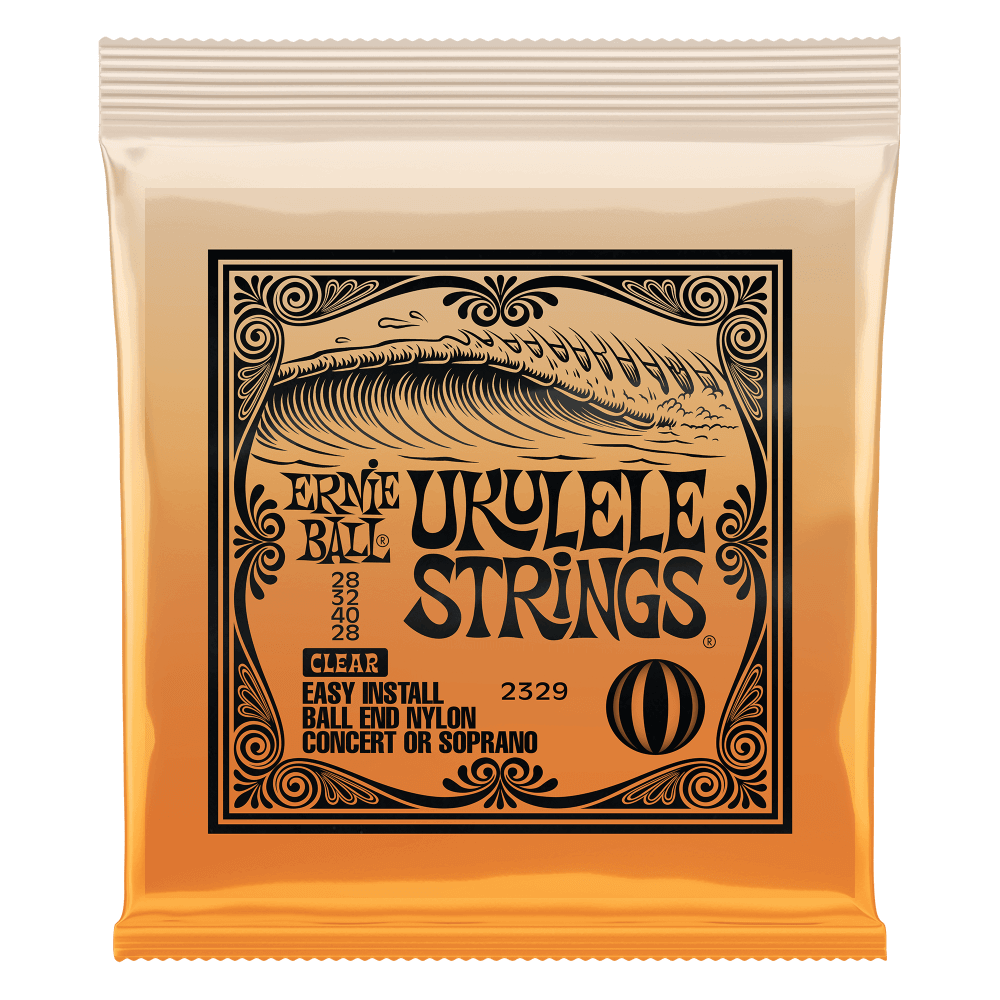 Cuerdas para ukelele soprano y concierto marca Ernie Ball