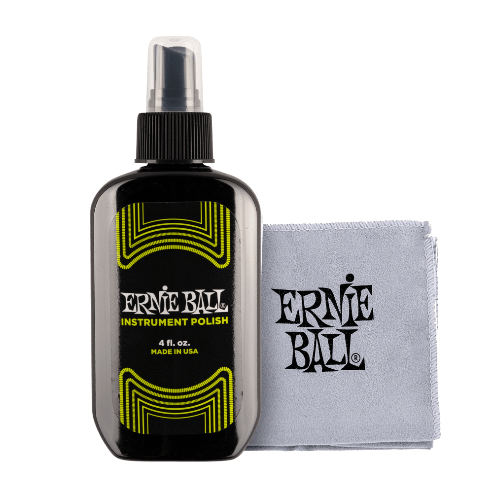 Limpiador y pulidor para instrumentos de cuerda marca Ernie Ball