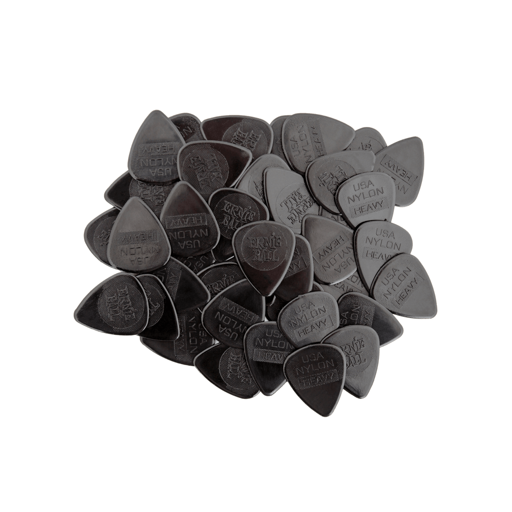 Púa para instrumentos de cuerda marca Ernie Ball serie Nylon Picks, calibre 0.97 mm