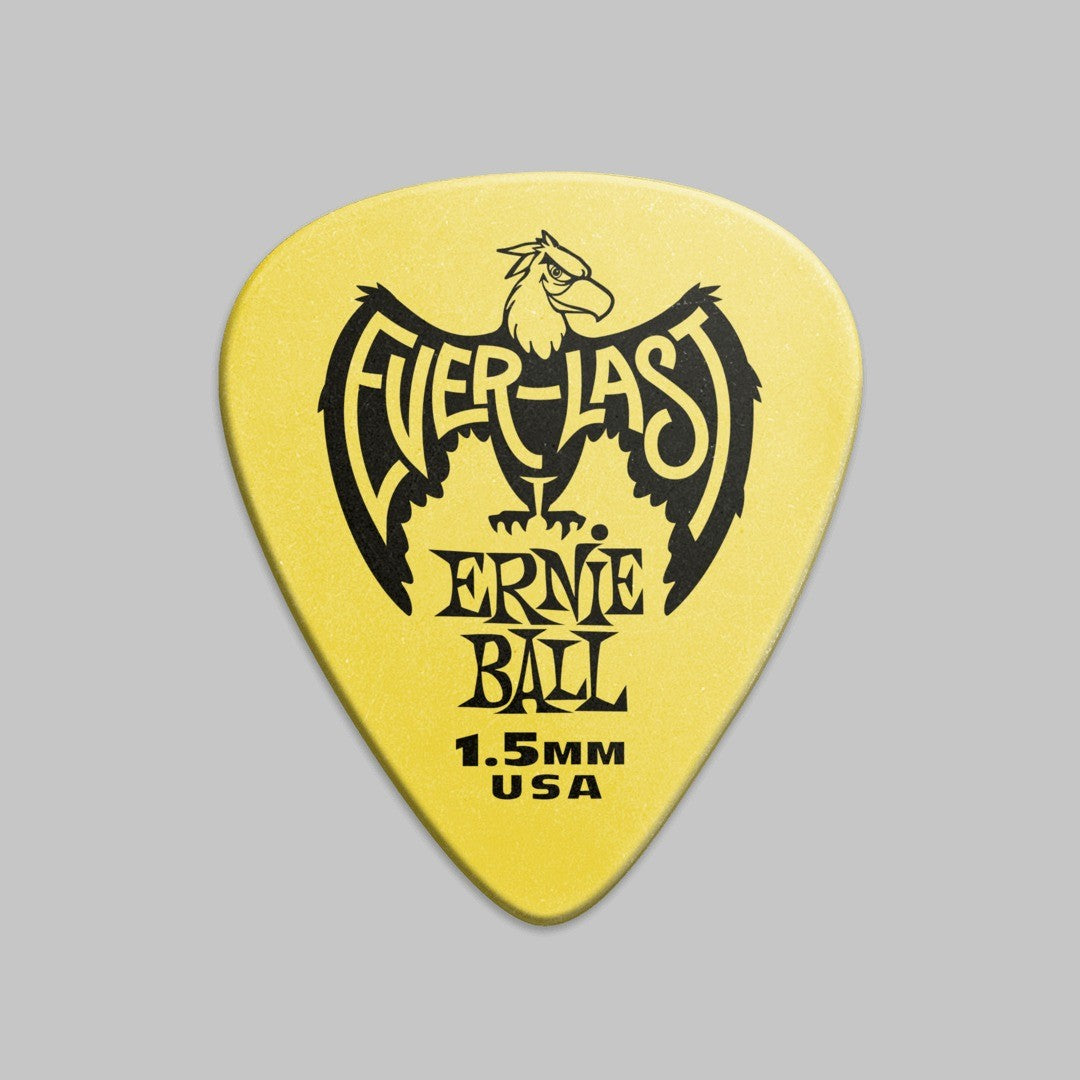 Púa marca Ernie Ball, material derlin, calibre 1.5 mm