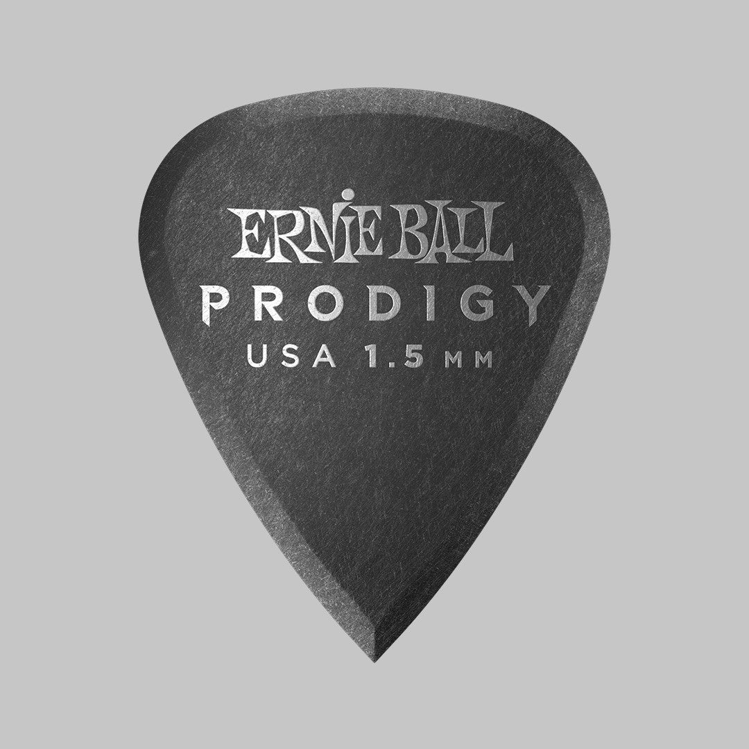 Púa marca Ernie Ball, material derlin, calibre 1.5 mm