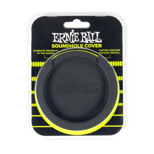 Tapaboca para guitarra marca Ernie Ball, color negro