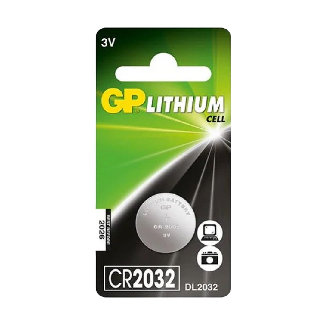 Batería de litio CR20232 de 3 voltios marca GP