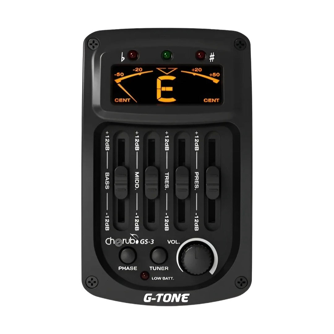 Micrófono preamplificador activo de 4 bandas para guitarra marca Cherub
