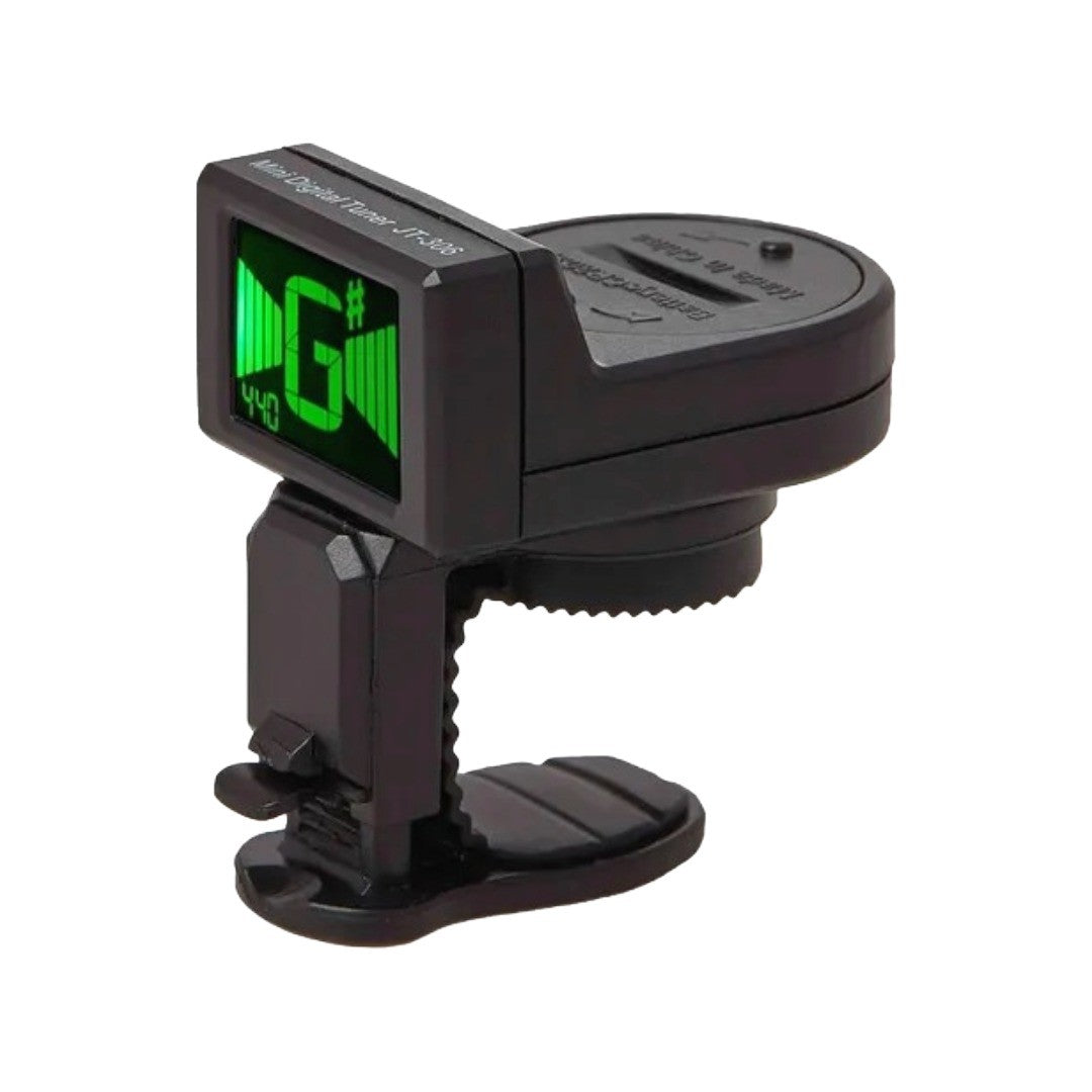 Afinador de clip para instrumentos de cuerda marca Joyo
