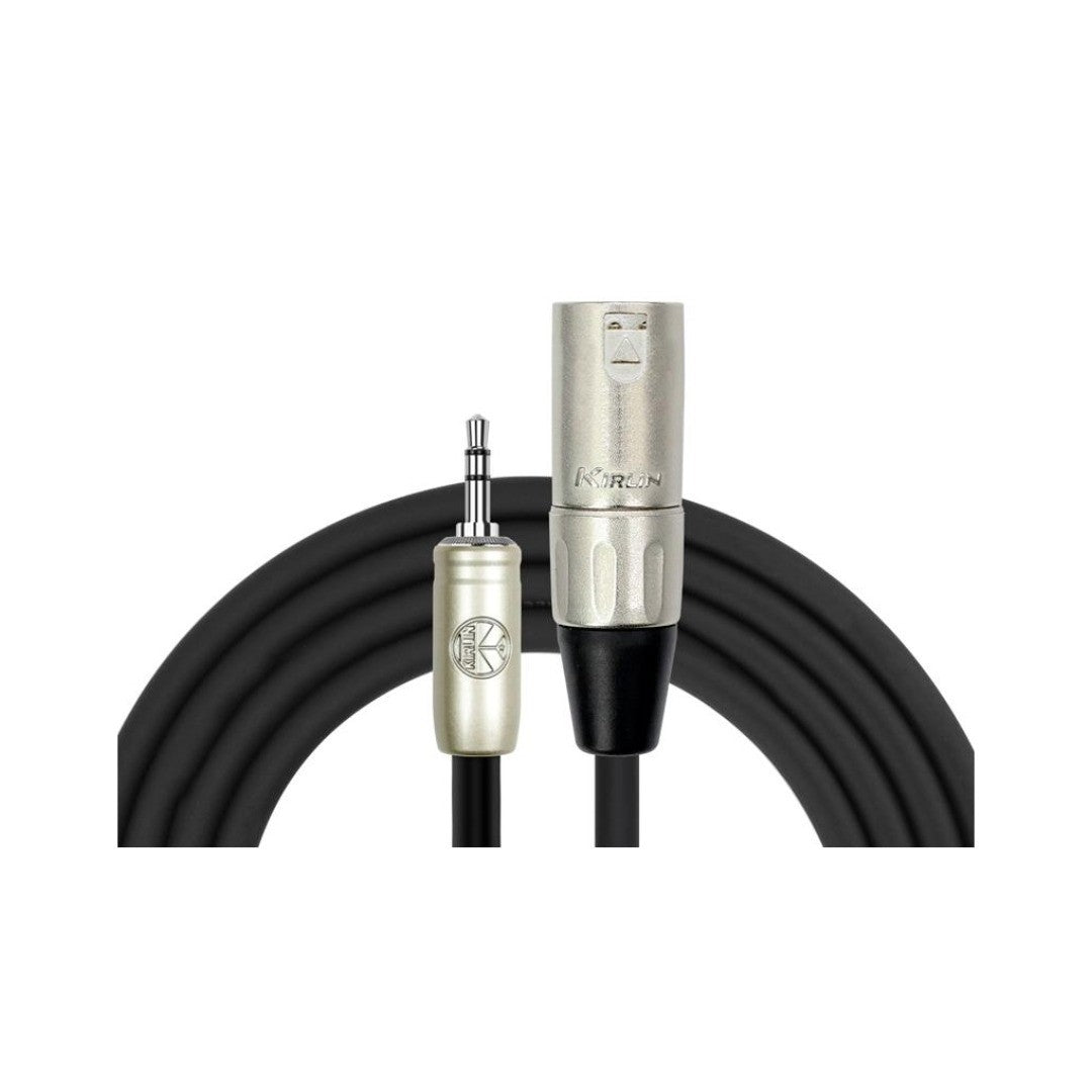 Cable para señal de XLR m a TRS 3.5 mm, calibre 24, largo de 2 mt, marca Kirlin