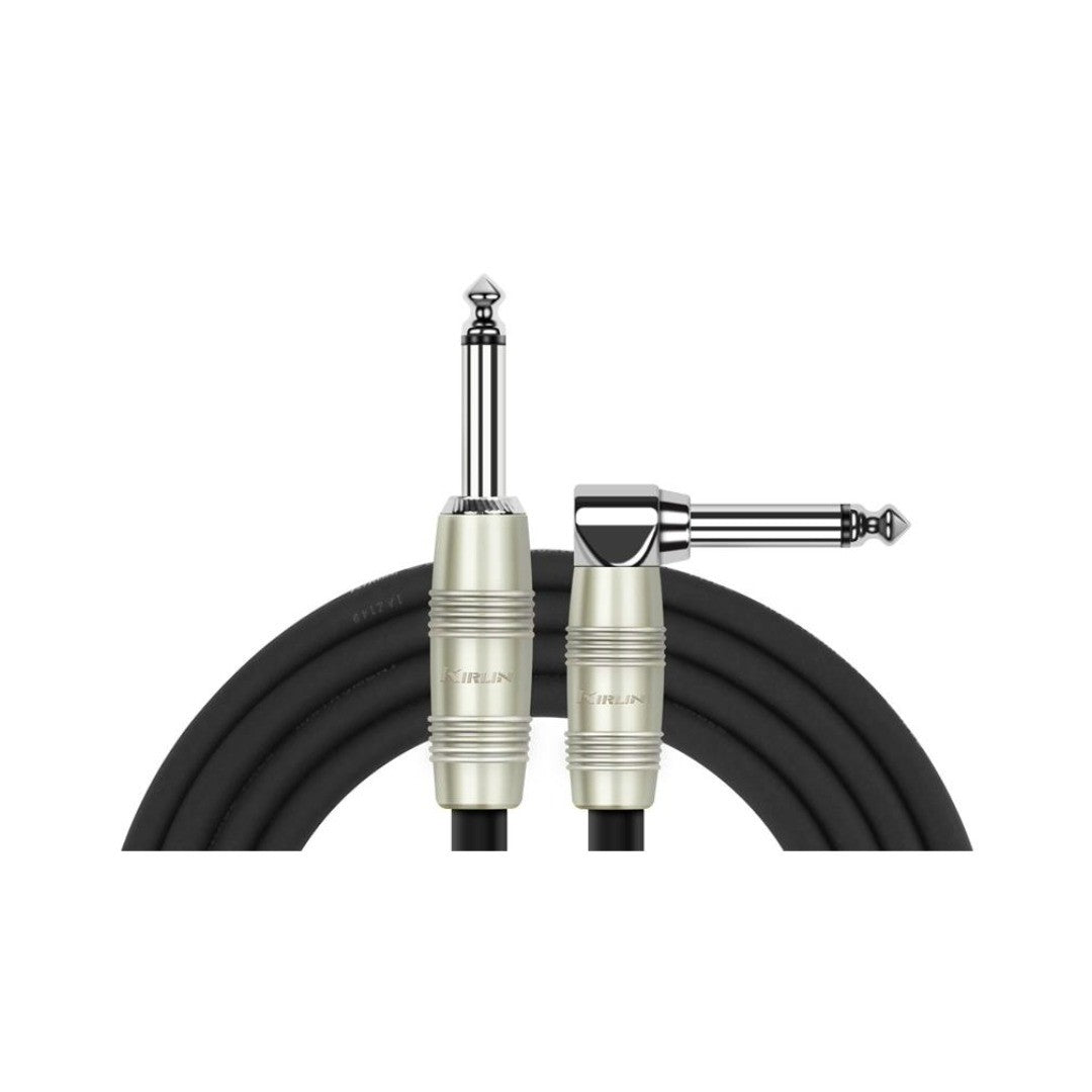 Cable para instrumento de 1/4 a 1/4, calibre 20, largo 3 mt, marca Kirlin