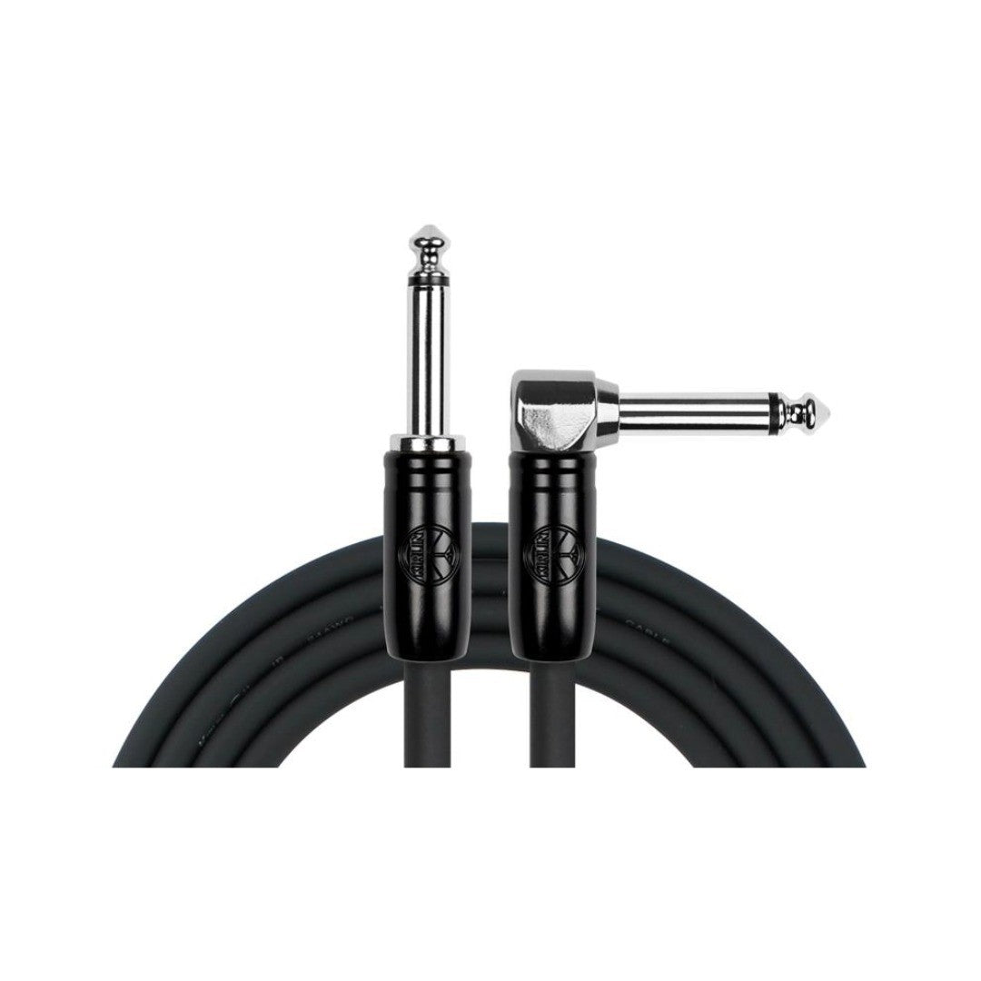 Cable para instrumento de 1/4 a 1/4, calibre 24, largo 3 mt, marca Kirlin