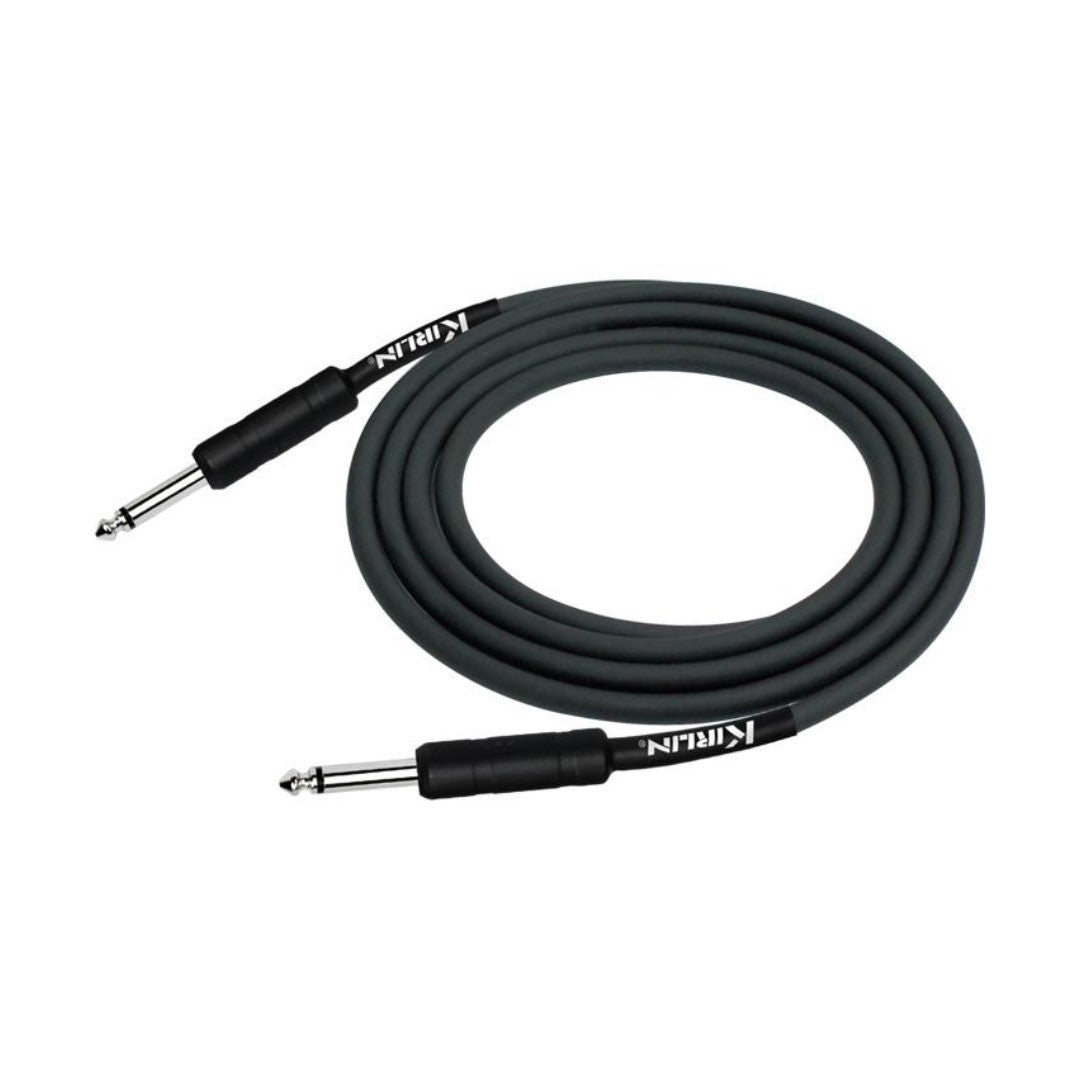 Cable para instrumento de 1/4 a 1/4, calibre 24, largo 3 mt, marca Kirlin