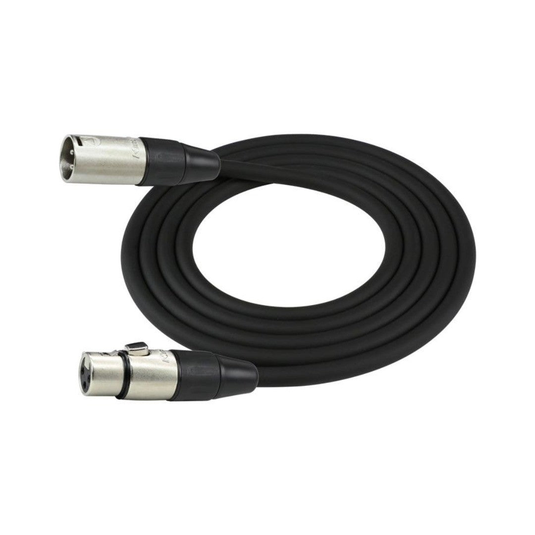Cable para micrófono de XLR m a XLR h, calibre 20, largo 8 mt, marca Kirlin