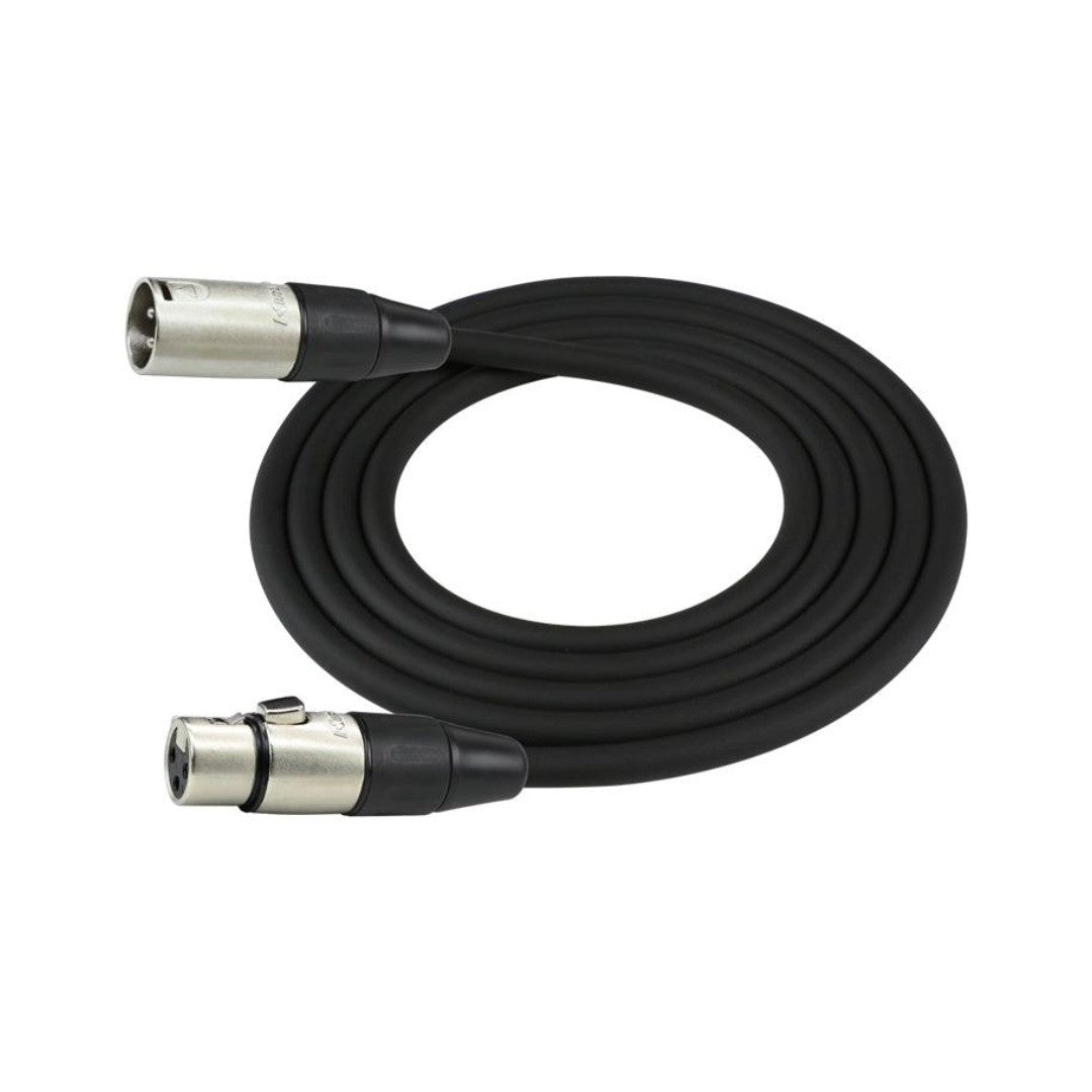 Cable para micrófono de XLR m a XLR h, calibre 24, largo 1 mt, marca Kirlin