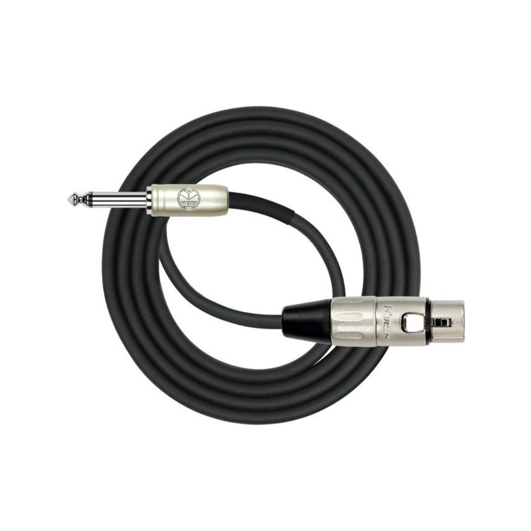 Cable para señal de XLR h a 1/4, calibre 24, largo 3 mt, marca Kirlin