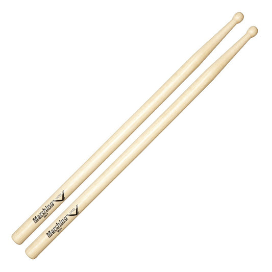 Baquetas para caja de golpe seco marca Vater, madera hickory, punta de madera