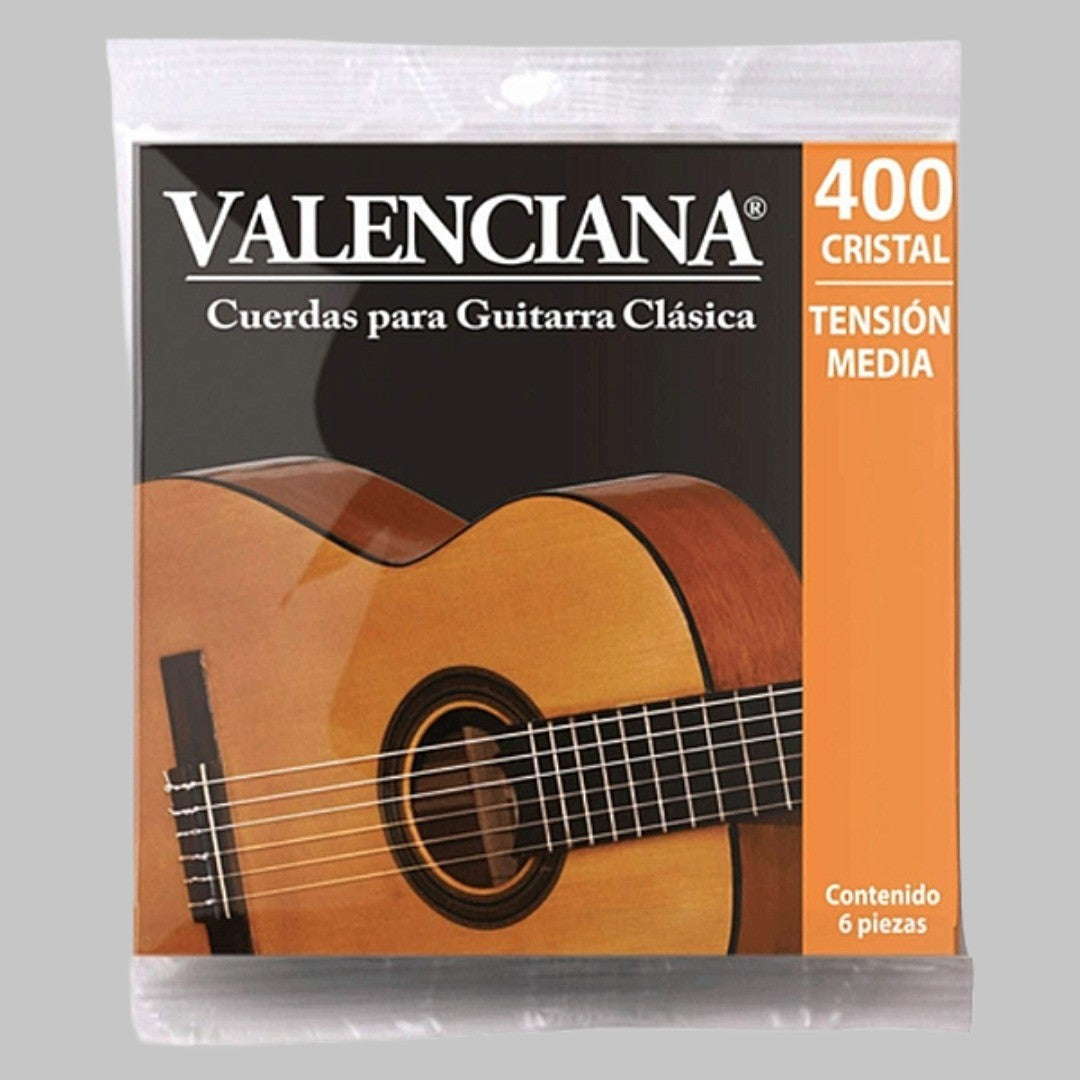 Cuerdas para guitarra clásica marca La Valenciana, tensión media