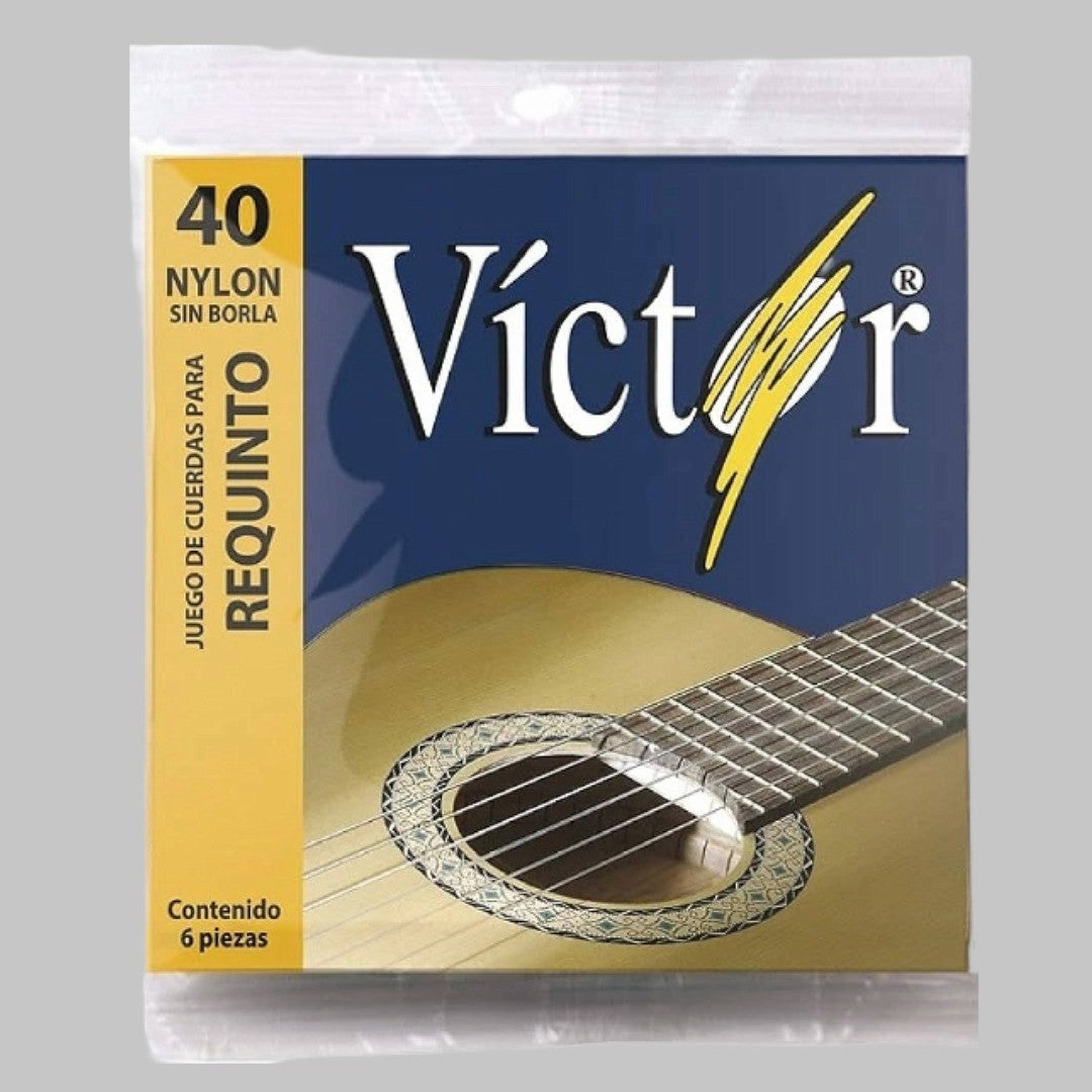 Cuerdas para requinto marca Victor, tensión media