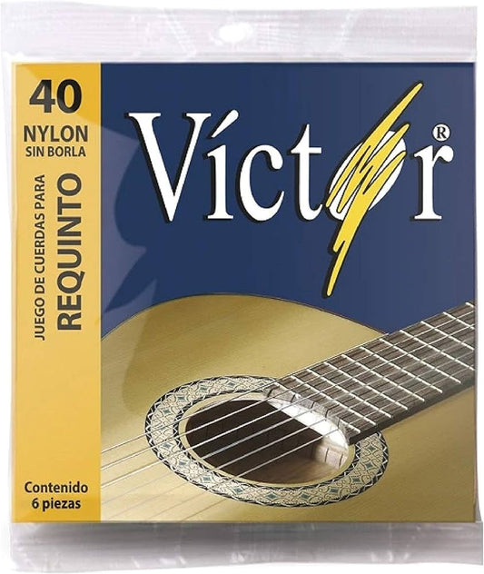 Cuerdas para requinto marca Victor, tensión media