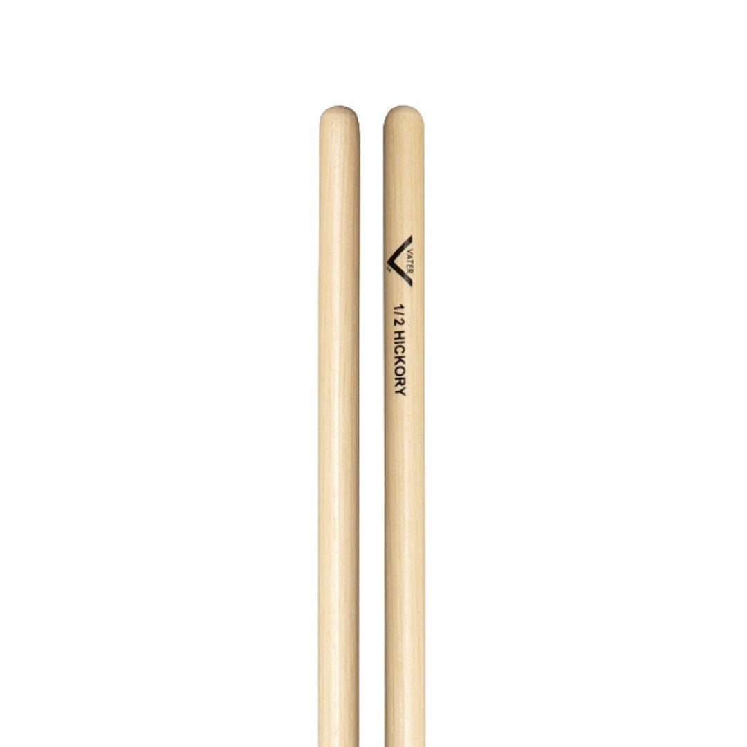 Baquetas para timbales de 1/2 marca Vater, madera hickory