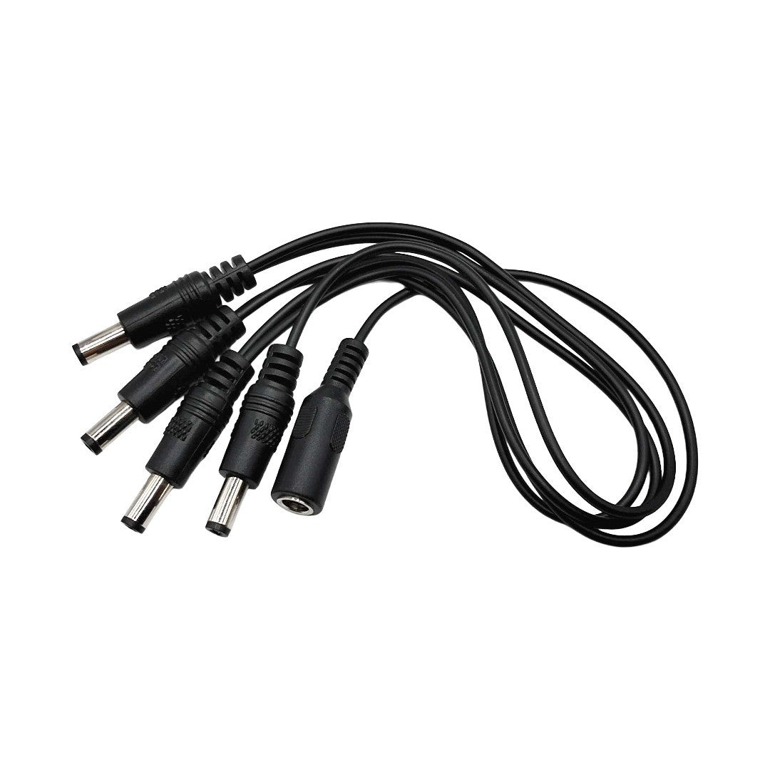 Extensión de 4 vías para fuente de poder DC 9V marca Nux
