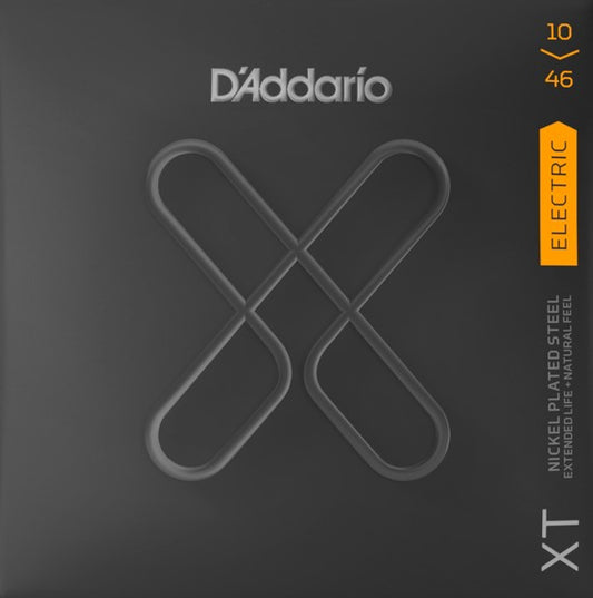 Cuerdas para guitarra eléctrica marca Daddario, calibre 10-46