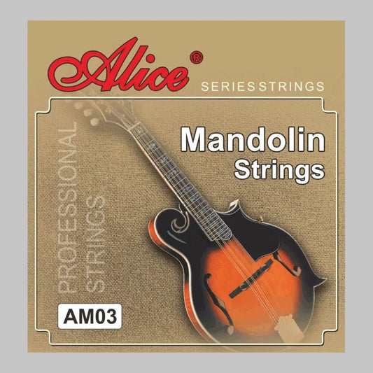 Cuerdas para mandolina marca Alice, calibre 10-34