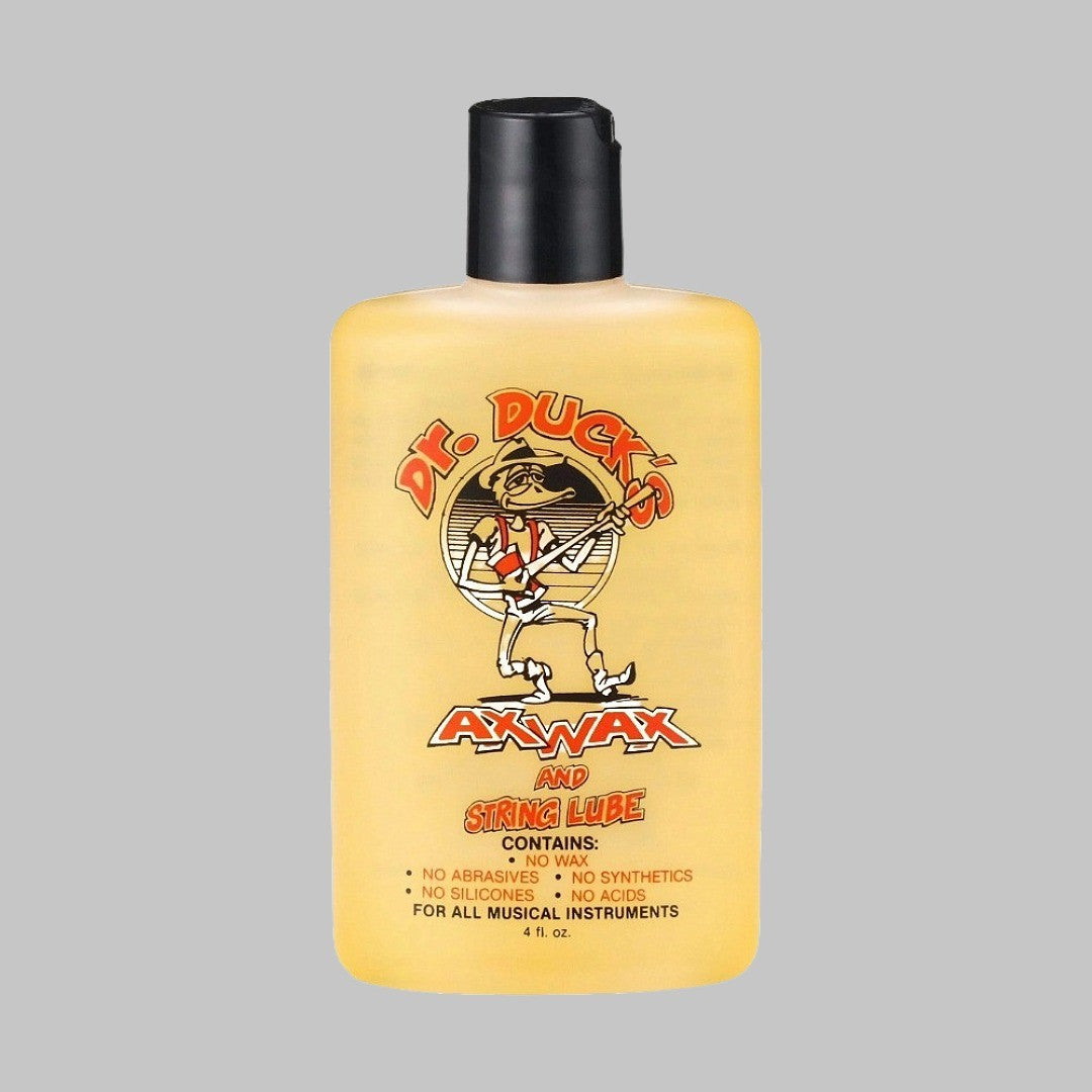 Limpiador y pulidor para instrumentos de cuerda marca Dr Ducks Ax Wax