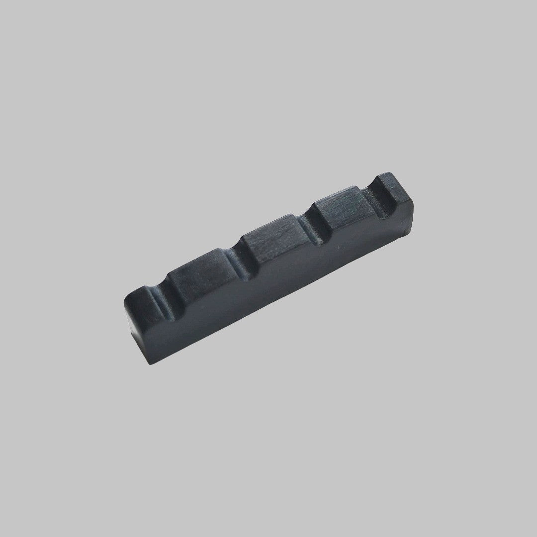 Cejilla superior para bajo eléctrico de 4 cuerdas marca Memphis, material plástico ABS
