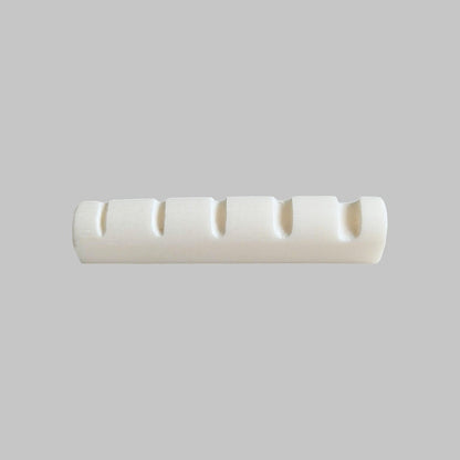 Cejilla superior para bajo eléctrico de 5 cuerdas marca Memphis, material hueso