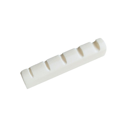 Cejilla superior para bajo eléctrico de 5 cuerdas marca Memphis, material hueso