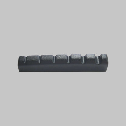 Cejilla superior para bajo eléctrico de 6 cuerdas marca Memphis, material plástico ABS