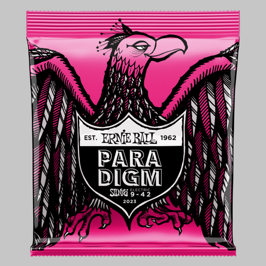 Cuerdas para guitarra eléctrica marca Ernie Ball, calibre 09-42