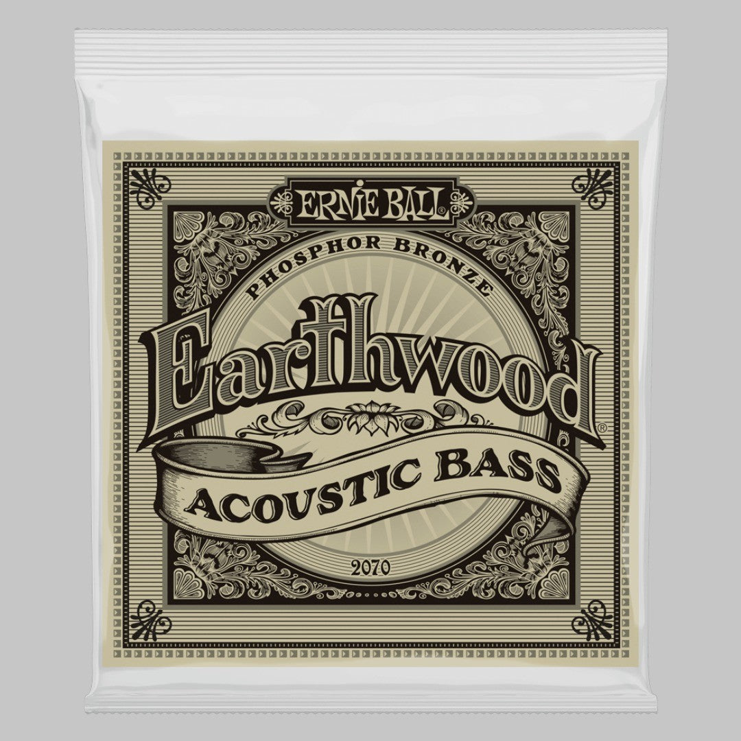 Cuerdas para bajo acústico de 4 cuerdas marca Ernie Ball, calibre 45-95