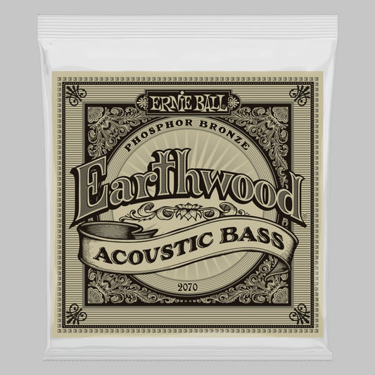 Cuerdas para bajo acústico de 4 cuerdas marca Ernie Ball, calibre 45-95