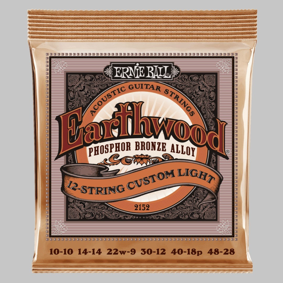 Cuerdas para guitarra docerola marca Ernie Ball, calibre 10-48