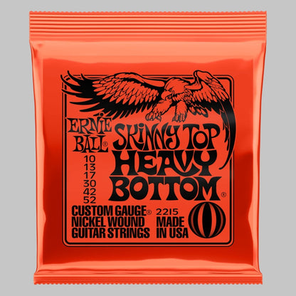 Cuerdas para guitarra eléctrica marca Ernie Ball, calibre 10-52