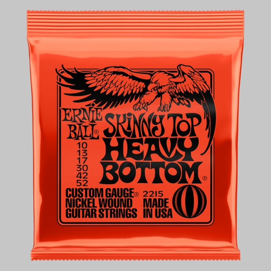 Cuerdas para guitarra eléctrica marca Ernie Ball, calibre 10-52