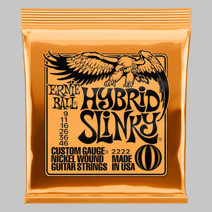 Cuerdas para guitarra eléctrica marca Ernie Ball, calibre 09-46