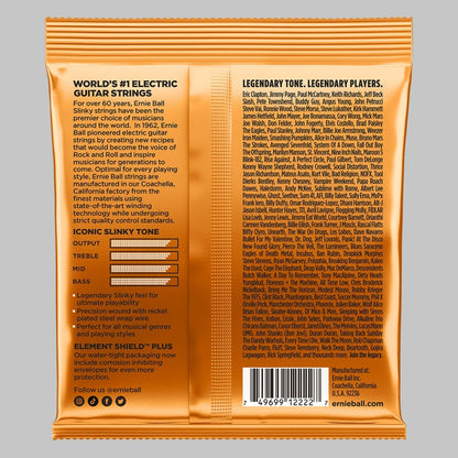 Cuerdas para guitarra eléctrica marca Ernie Ball, calibre 09-46