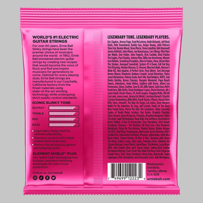 Cuerdas para guitarra eléctrica marca Ernie Ball, calibre 09-42