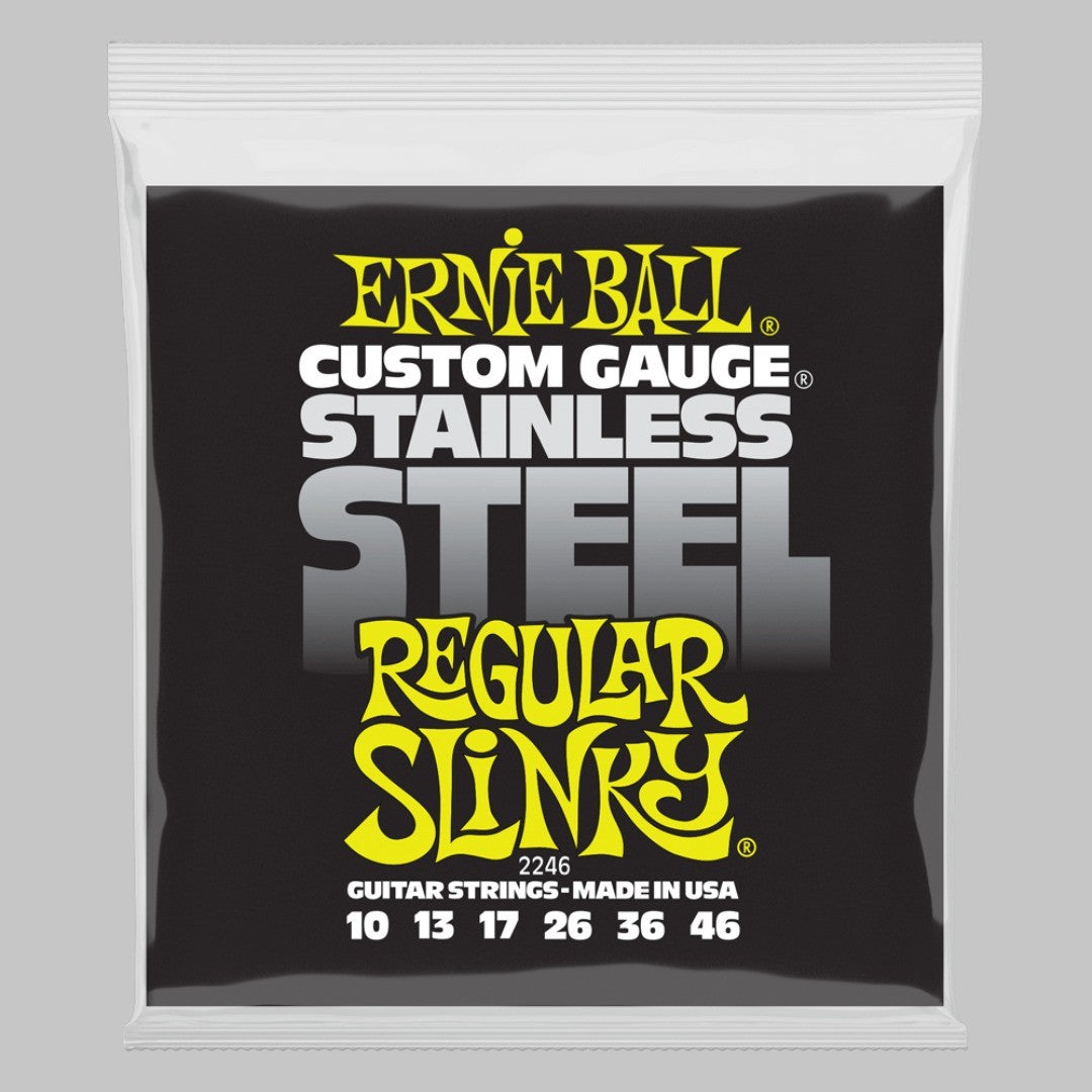 Cuerdas para guitarra eléctrica marca Ernie Ball, calibre 10-46