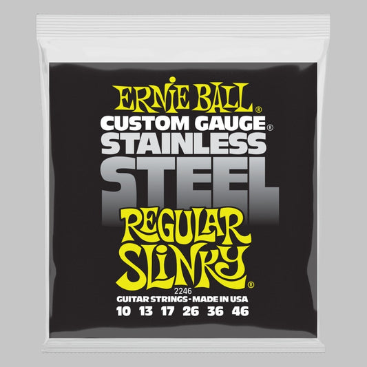 Cuerdas para guitarra eléctrica marca Ernie Ball, calibre 10-46