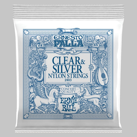 Cuerdas para guitarra clásica marca Ernie Ball, tensión media