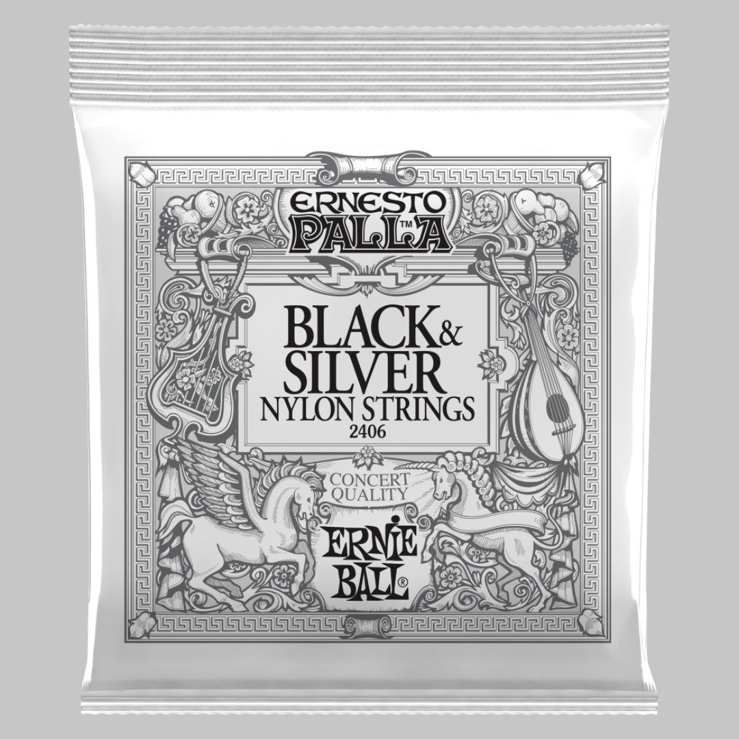 Cuerdas para guitarra clásica marca Ernie Ball, tensión media